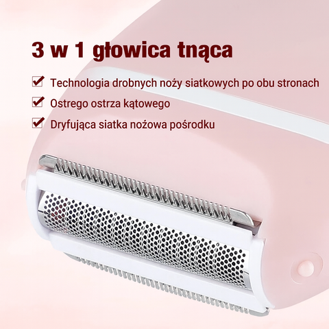 Golarka Mini Livia | Elektryczna Golarka Podręczna | USB i Kompaktowy Design