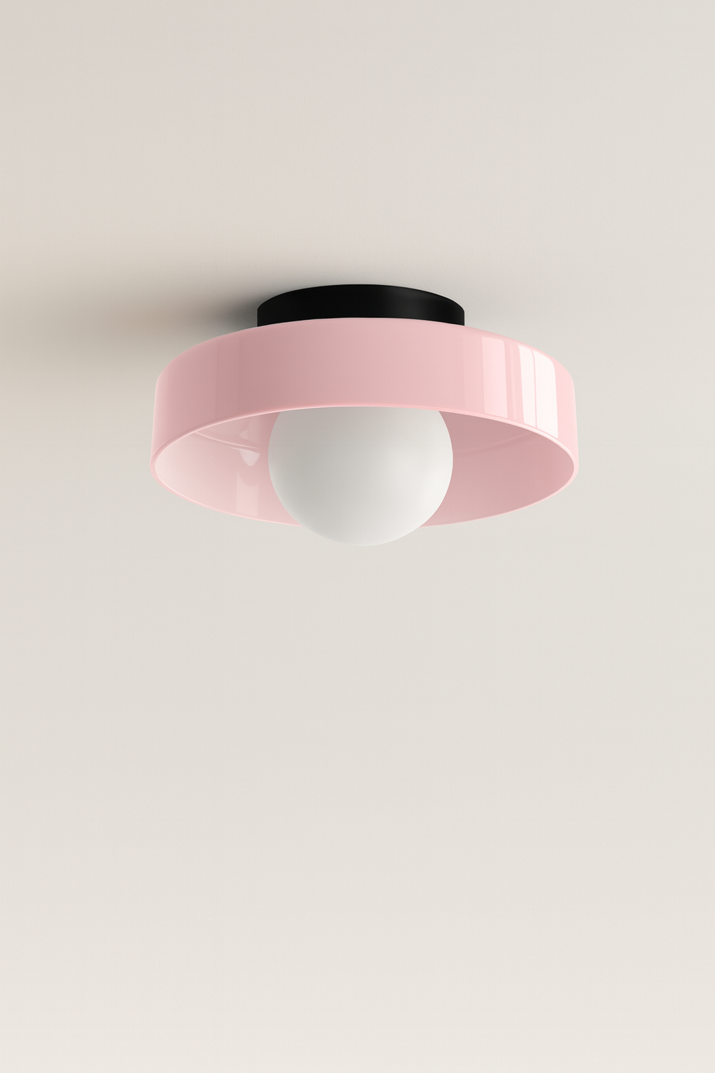 Plafon Bolla | Nowoczesna Lampa Sufitowa | Lakierowane Szkło