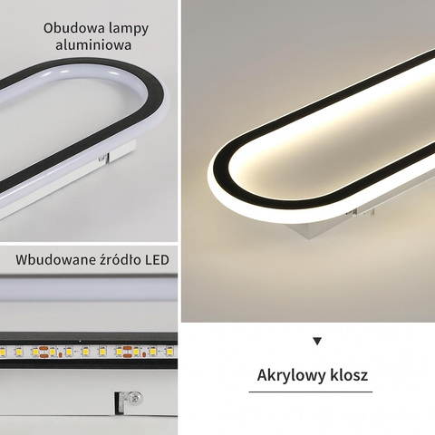 Lampa Sufitowa Nuvio | Nowoczesne Oświetlenie Wnętrz | Zintegrowane LED
