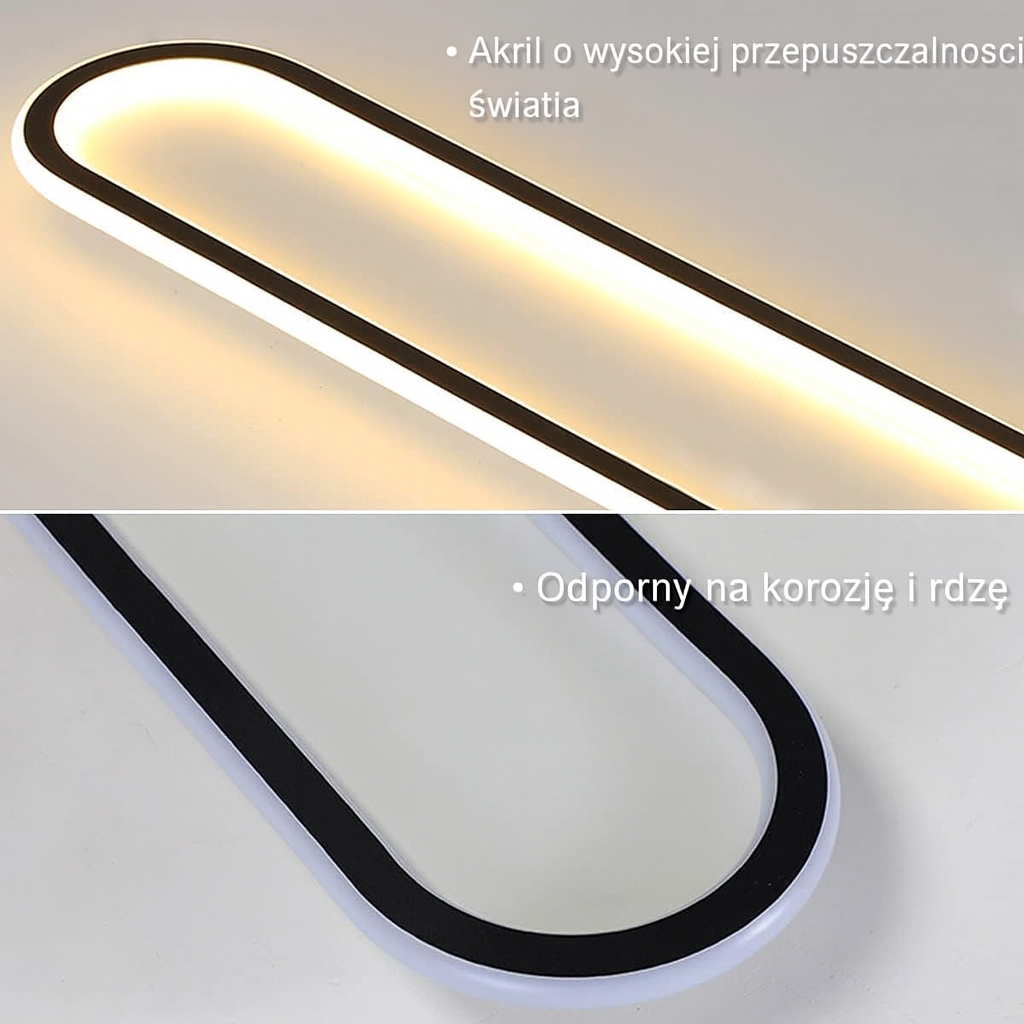 Lampa Sufitowa Nuvio | Nowoczesne Oświetlenie Wnętrz | Zintegrowane LED