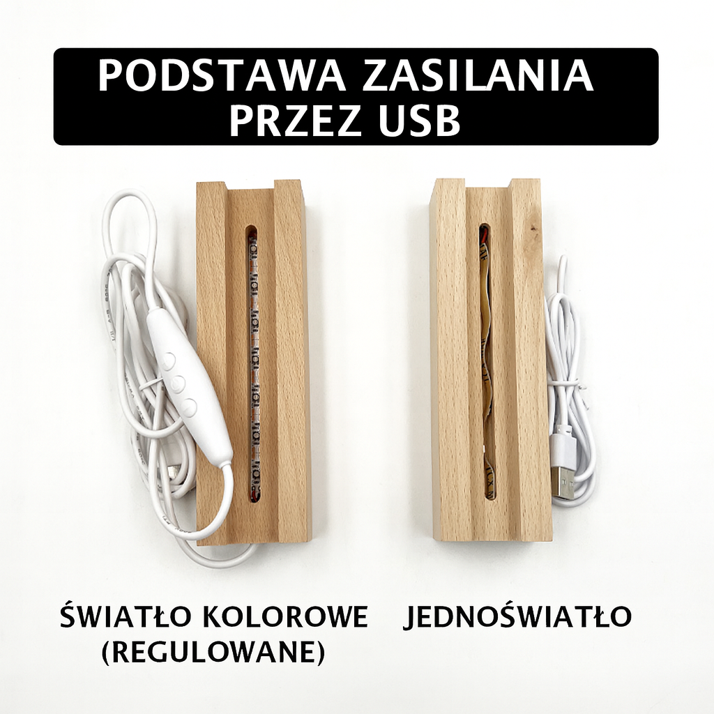 Tablica Pierwiastków Mendelejewa | Dekoracja Edukacyjna | Akryl z Drewnianą Podstawką