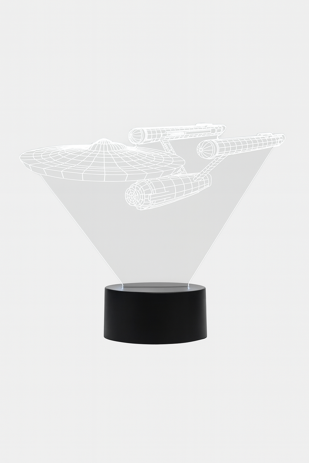 Lampa Iluzja 3D Lumora | Dekoracja Sci-Fi | Akryl i Podświetlenie LED