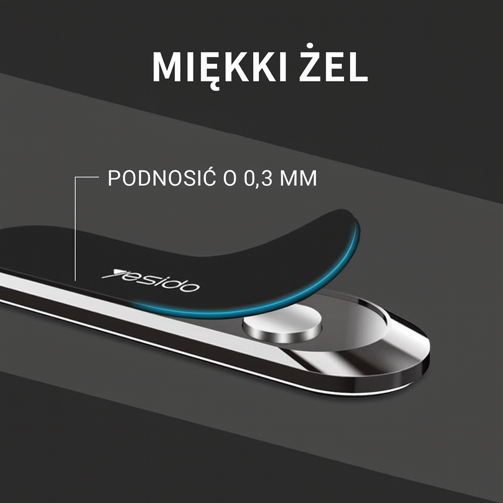 Uchwyt Magnetyczny GripMag | Uniwersalny Montaż na Powierzchni | Kompaktowy i Obrotowy