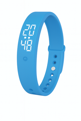 Opaska Smart BraceletV9 | Wodoodporny Smartwatch z Alarmem Wibracyjnym | Pomiar Temperatury Ciała