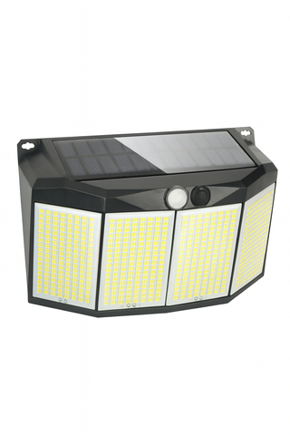 Reflektor Solarny SolarMax | Lampa Zewnętrzna LED 576 | Czujnik Ruchu IP65