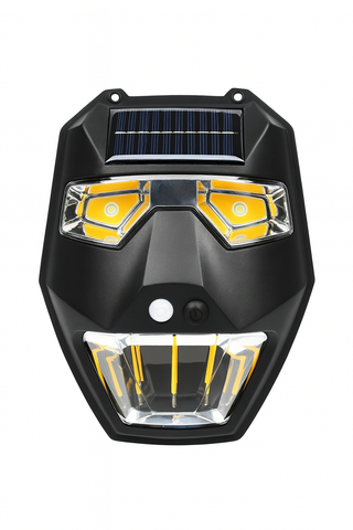 Lampa Solarna LumoLite | Oświetlenie Ścienne LED | Czujnik Ruchu i 5 Trybów Świecenia