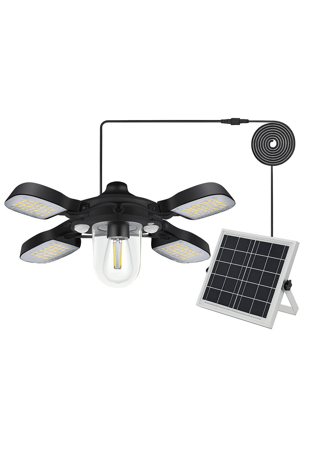 Lampa Słoneczna Nova | Lampa Wisząca LED | Zasilanie Solarne