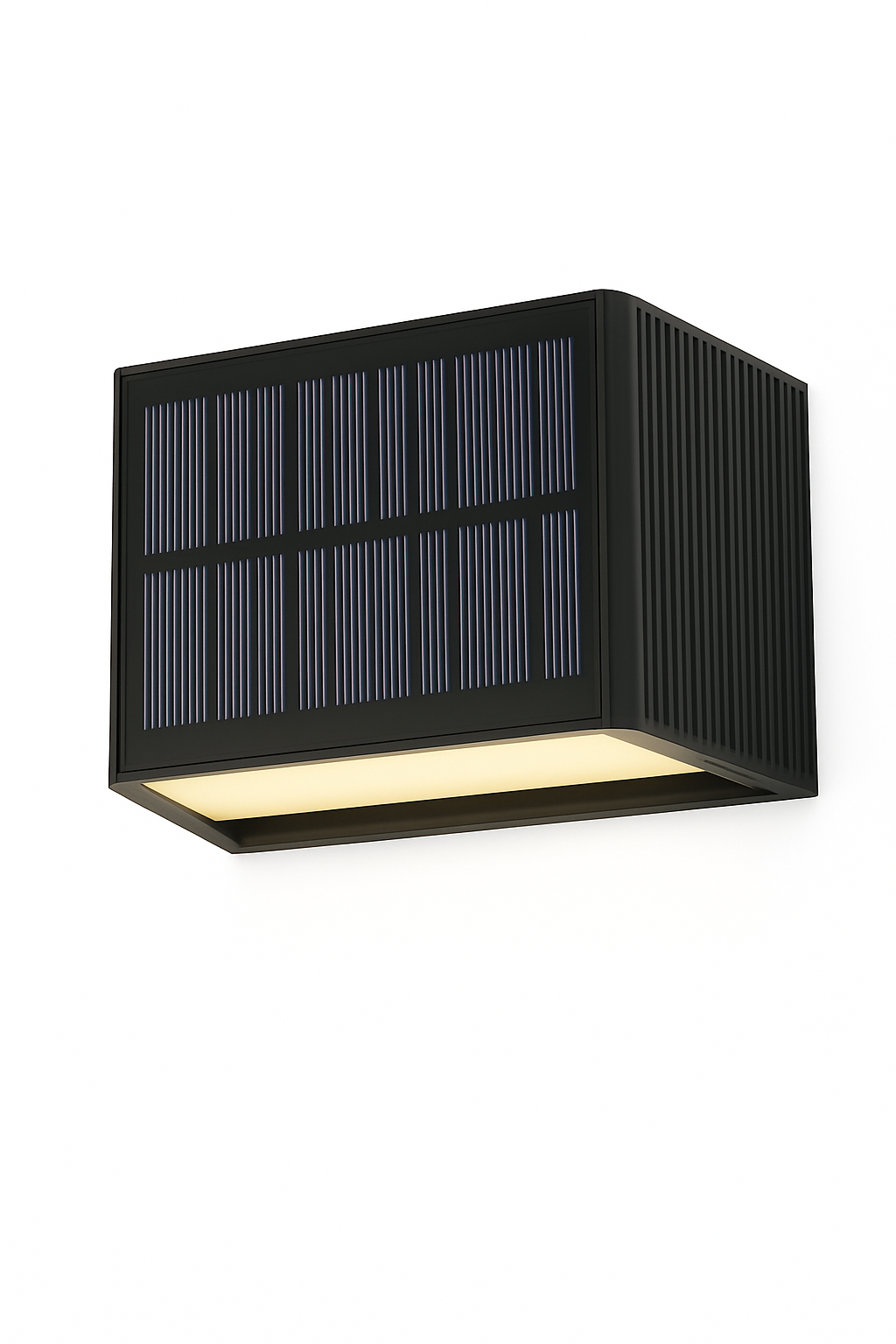 Lampa Elewacyjna SunGlow | Kinkiet Zewnętrzny LED | Zasilanie Solarne