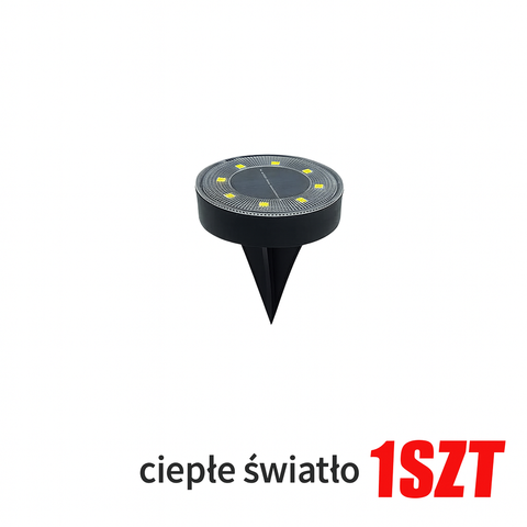 Terraluna Lampa Ogrodowa LED | Oświetlenie Nawierzchniowe Solarne | Wodoodporna IP68