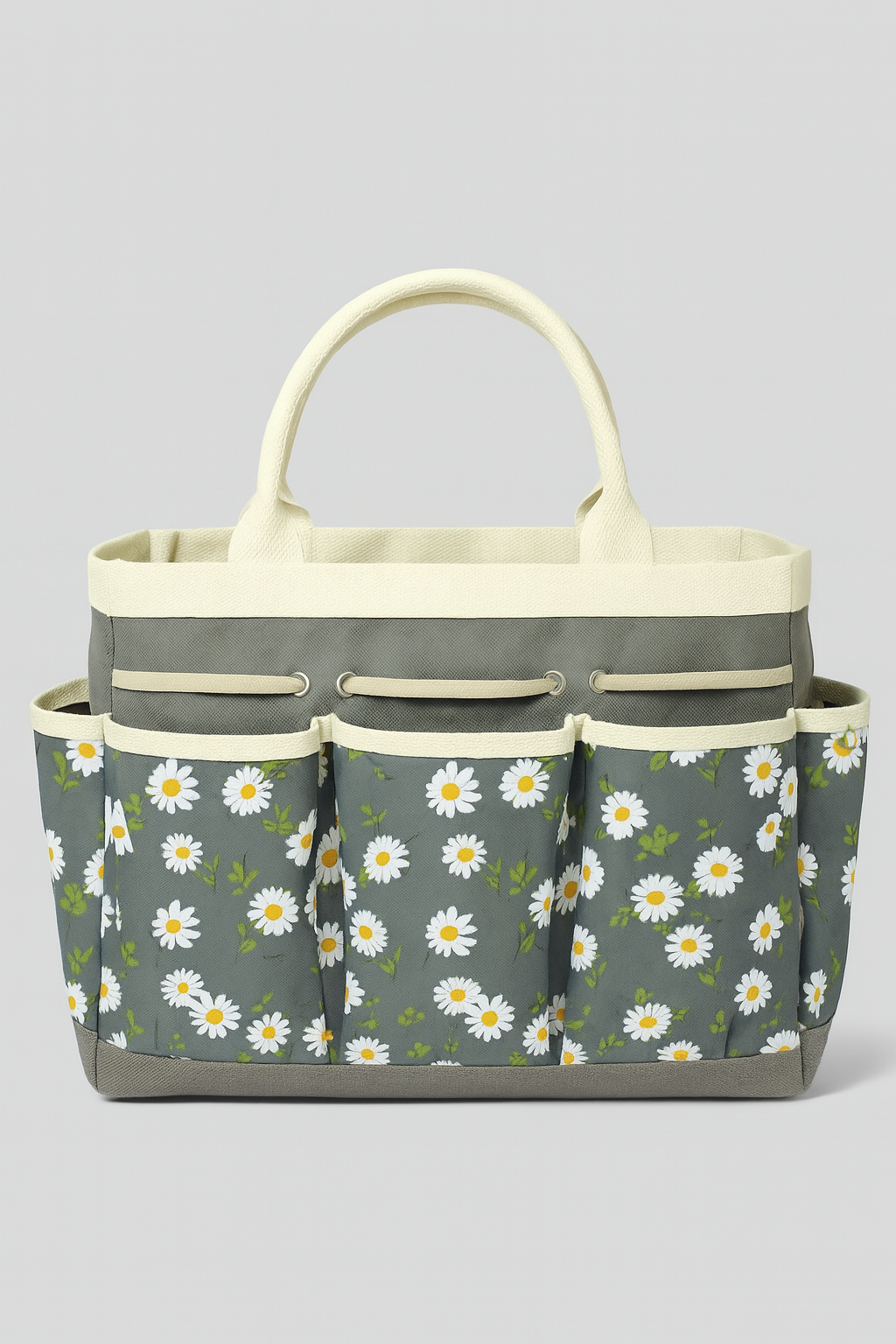 Torba Liora | Organizer Ogrodowy | Wodoodporny Oxford z Kwiatowym Wzorem