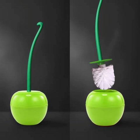CherryBrush | Szczotka WC z pojemnikiem | Minimalistyczny design ABS