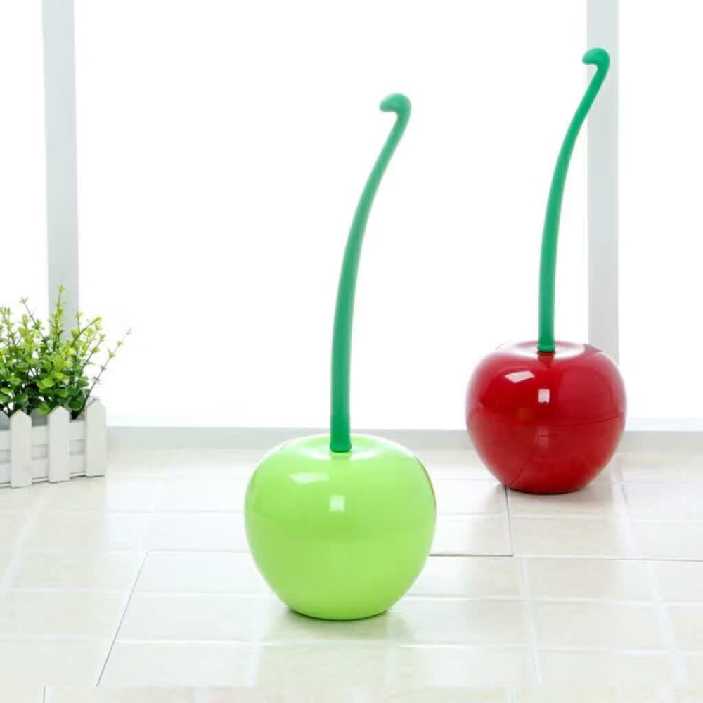 CherryBrush | Szczotka WC z pojemnikiem | Minimalistyczny design ABS