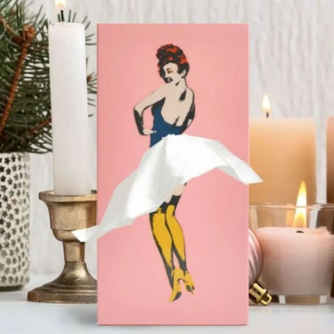 Retro Pudełko Na Chusteczki | Ścienne Dekoracje Z Funkcją | Tworzywo Sztuczne