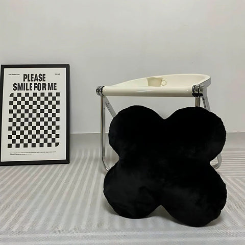 Poduszka Dekoracyjna Clover | Miękka Poduszka Pluszowa | Designerski Kształt