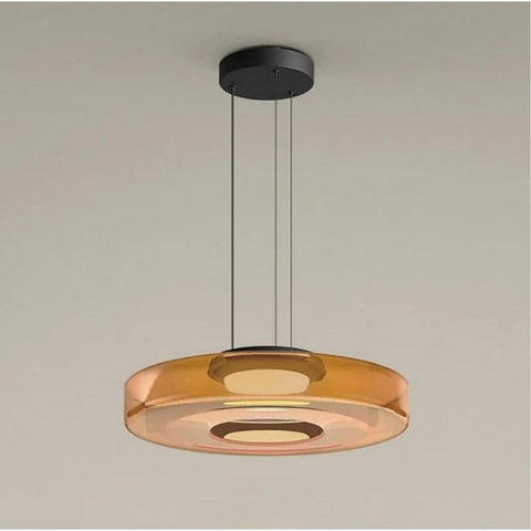 Lampa Circo | Lampa wisząca LED | Szklany klosz o geometrycznej formie
