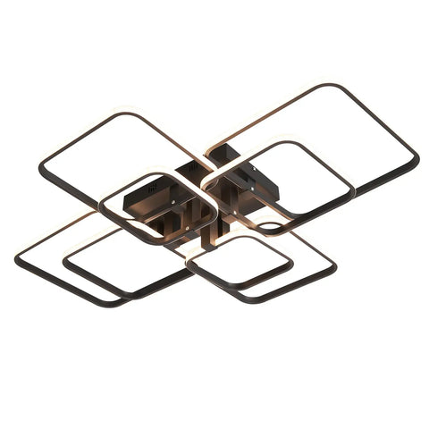 Lampa Sufitowa Arqon | Nowoczesne Oświetlenie LED | Ściemnialna Forma Geometryczna