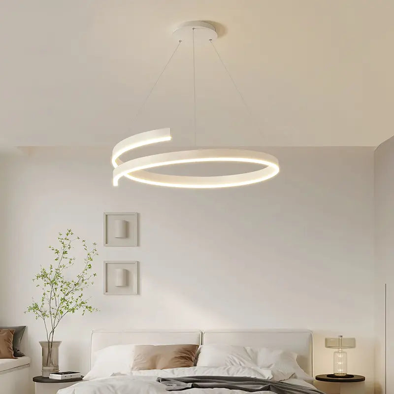 Lampa Wisząca Velora | Nowoczesna Designerska Lampa | Ściemnialne LED z Pilotem
