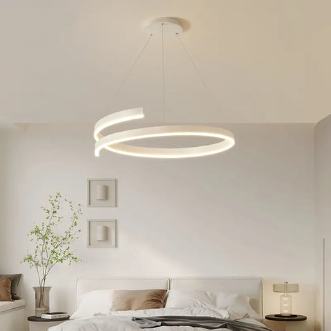 Lampa Wisząca Velora | Nowoczesna Designerska Lampa | Ściemnialne LED z Pilotem
