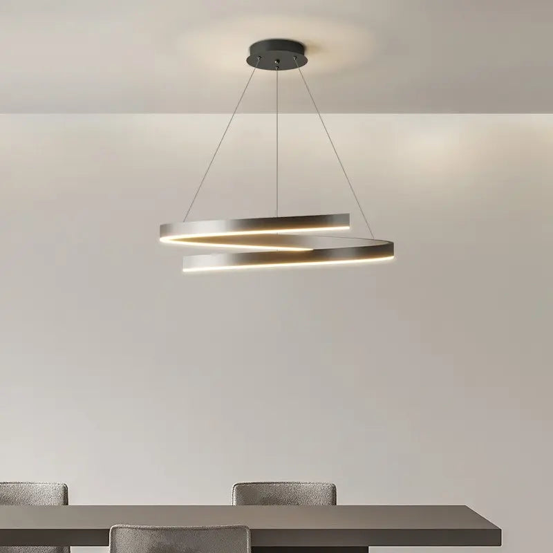 Lampa Wisząca Velora | Nowoczesna Designerska Lampa | Ściemnialne LED z Pilotem