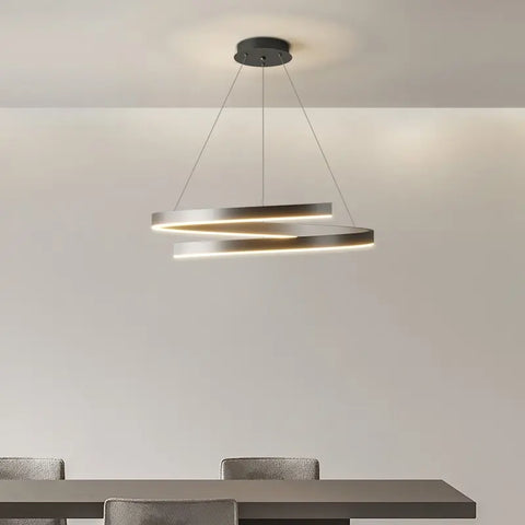 Lampa Wisząca Velora | Nowoczesna Designerska Lampa | Ściemnialne LED z Pilotem