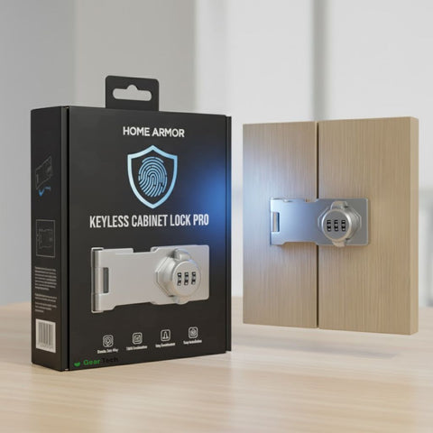 Zamek LockPro | Zamek Szyfrowy do Szafki | Stop Cynku Bezkluczykowy