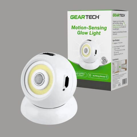 Lampa Glovo | Lampka z Czujnikiem Ruchu | Montaż Bezprzewodowy USB