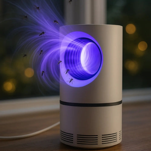Lampa UV Insecta | Elektryczna pułapka na muchy | Cicha praca USB