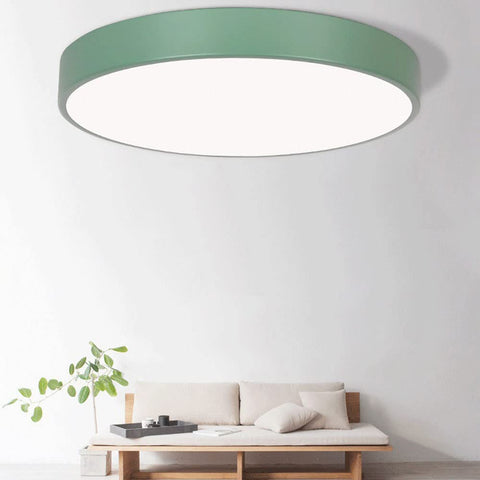 Plafon Nuvio | Lampa LED Sufitowa | Prosty Minimalizm