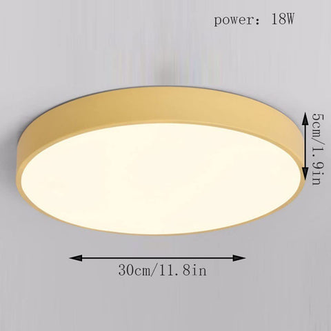 Solis Halo | Lampa sufitowa LED | Okrągła oprawa minimalistyczna