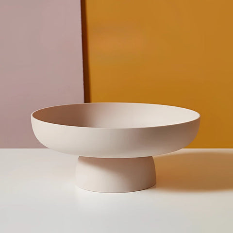 Miska Owocowa Fruitful Elegance | Retro Dekoracja Stołowa | Podwyższana Plastikowa Forma