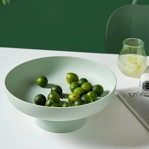 Miska Owocowa Fruitful Elegance | Retro Dekoracja Stołowa | Podwyższana Plastikowa Forma