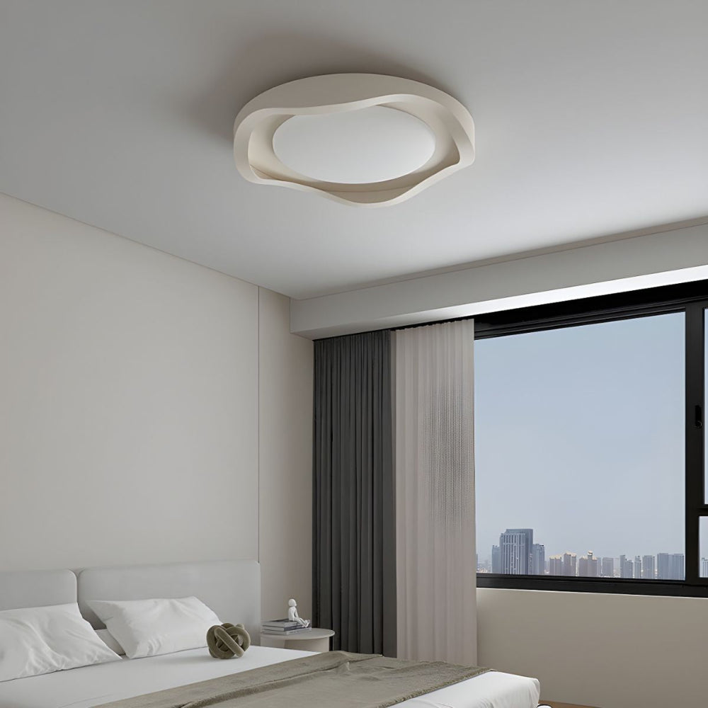 Lampa Sufitowa Lyra | Nowoczesne Oświetlenie LED | Akryl i Żelazo