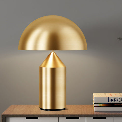 Lampa stołowa Noma | Oświetlenie geometryczne | Metal malowany na wysoki połysk
