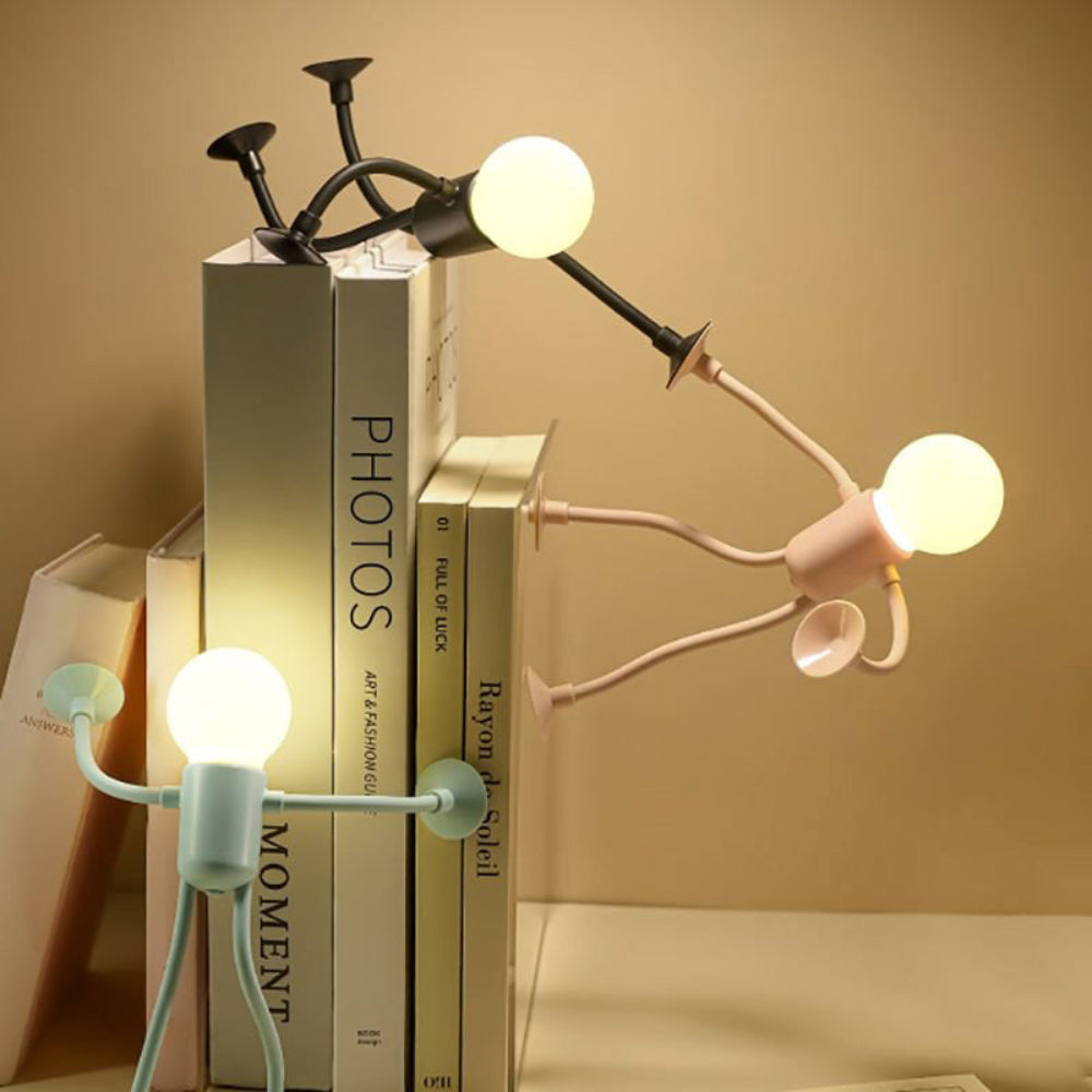 GlowBend | Elastyczna Lampa LED | Z Przyssawką i Giętką Formą