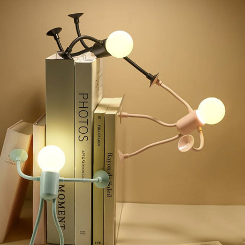 GlowBend | Elastyczna Lampa LED | Z Przyssawką i Giętką Formą