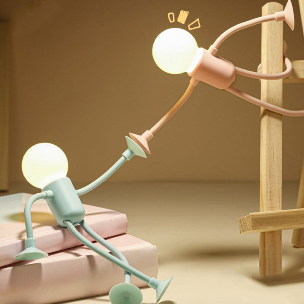 GlowBend | Elastyczna Lampa LED | Z Przyssawką i Giętką Formą
