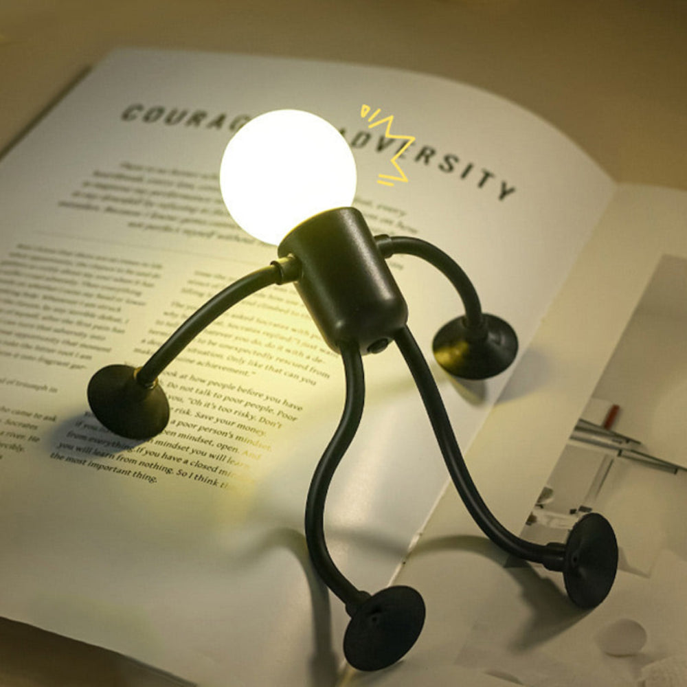 GlowBend | Elastyczna Lampa LED | Z Przyssawką i Giętką Formą