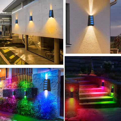 Solaris LED Duo | Oświetlenie Ogrodowe | Zmiana Kolorów i Technologia Solarna