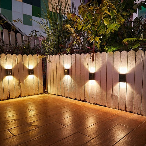 Lampa Ścienna Solarna XForma | Oświetlenie Zewnętrzne | Odporna na Warunki Pogodowe