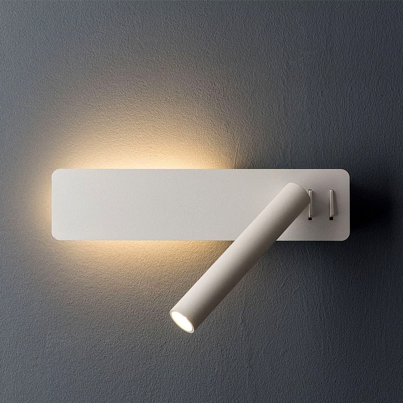 Lampa Ścienna Nox | Regulowana Lampka LED do Czytania | Minimalistyczny Design