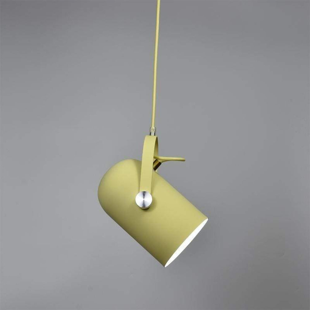 Lampa Wisząca Hemme | Oświetlenie Sufitowe | Regulowany Metalowy Klosz
