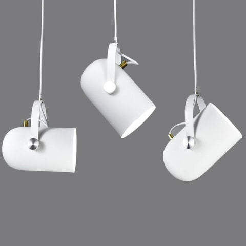 Lampa Wisząca Hemme | Oświetlenie Sufitowe | Regulowany Metalowy Klosz