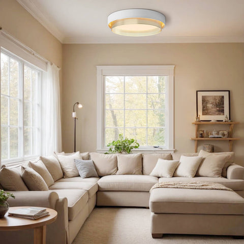 Lampa Sufitowa Nexo | Nowoczesna Lampa LED | Metalowy Pierścień