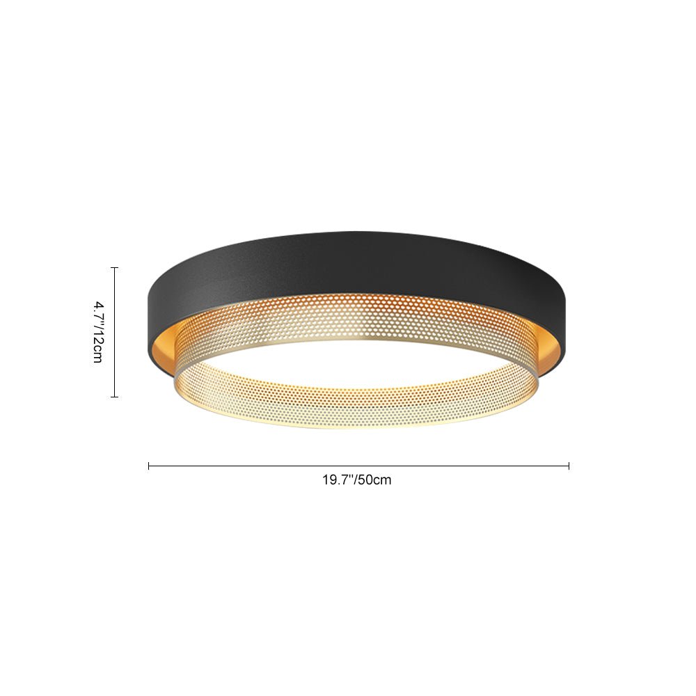 Lampa Sufitowa Nexo | Nowoczesna Lampa LED | Metalowy Pierścień