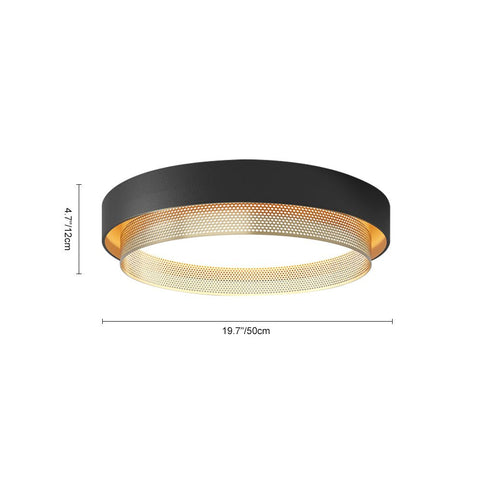Lampa Sufitowa Nexo | Nowoczesna Lampa LED | Metalowy Pierścień