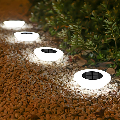 Lampa Solaris | Lampa solarna ogrodowa LED | Minimalistyczne oświetlenie na trawnik i ścieżki
