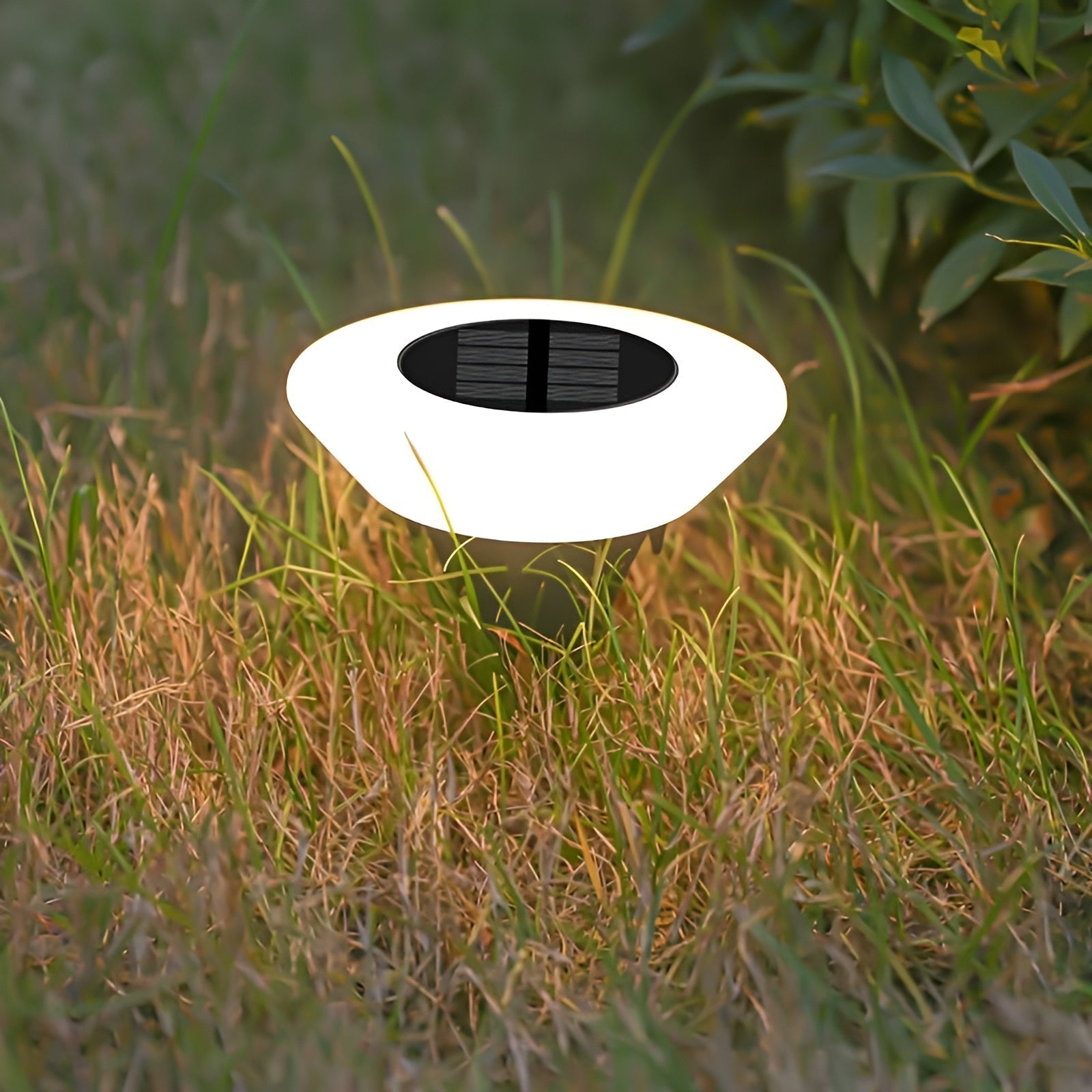 Lampa Solaris | Lampa solarna ogrodowa LED | Minimalistyczne oświetlenie na trawnik i ścieżki