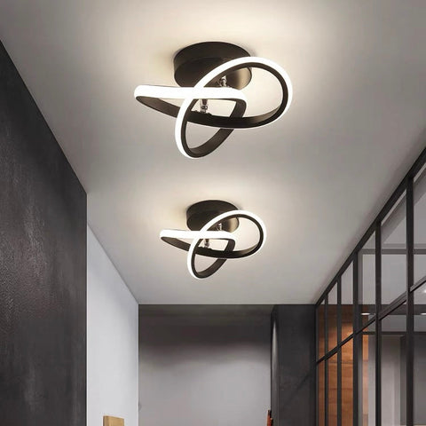 Plafon Infinia | Lampa LED Sufitowa | Nowoczesna Forma Przestrzenna