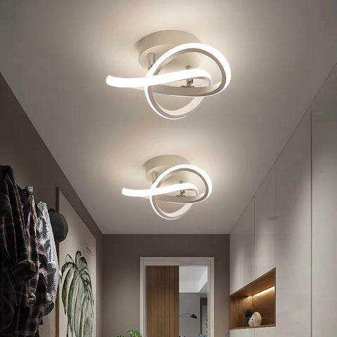 Plafon Infinia | Lampa LED Sufitowa | Nowoczesna Forma Przestrzenna