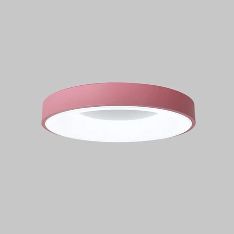 Plafon Rosetta | Lampa LED Sufitowa | Pastelowa Okrągła Forma